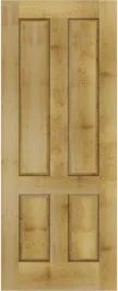 Raised Panel Long Wood Maple Doors
